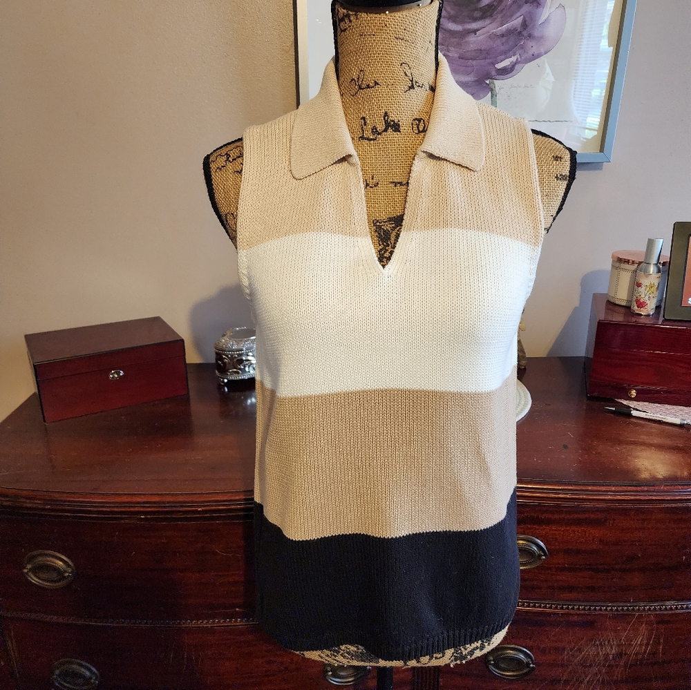 Jeanne Pierre® Knit Sweater Vest